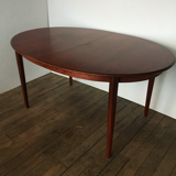 Rosewood extendable dining table