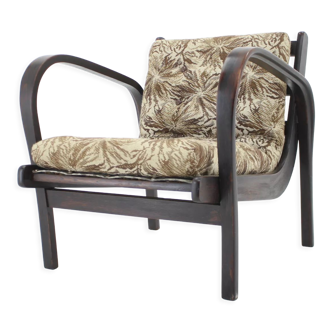 1960s Karel Koželka & Antonín Kropáček Bentwood Armchair