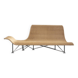 Daybed/ sofa in rattan, 1990’s