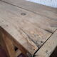 Waxed oak cabinetmaker's workbench