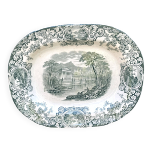 Plat en terre de fer