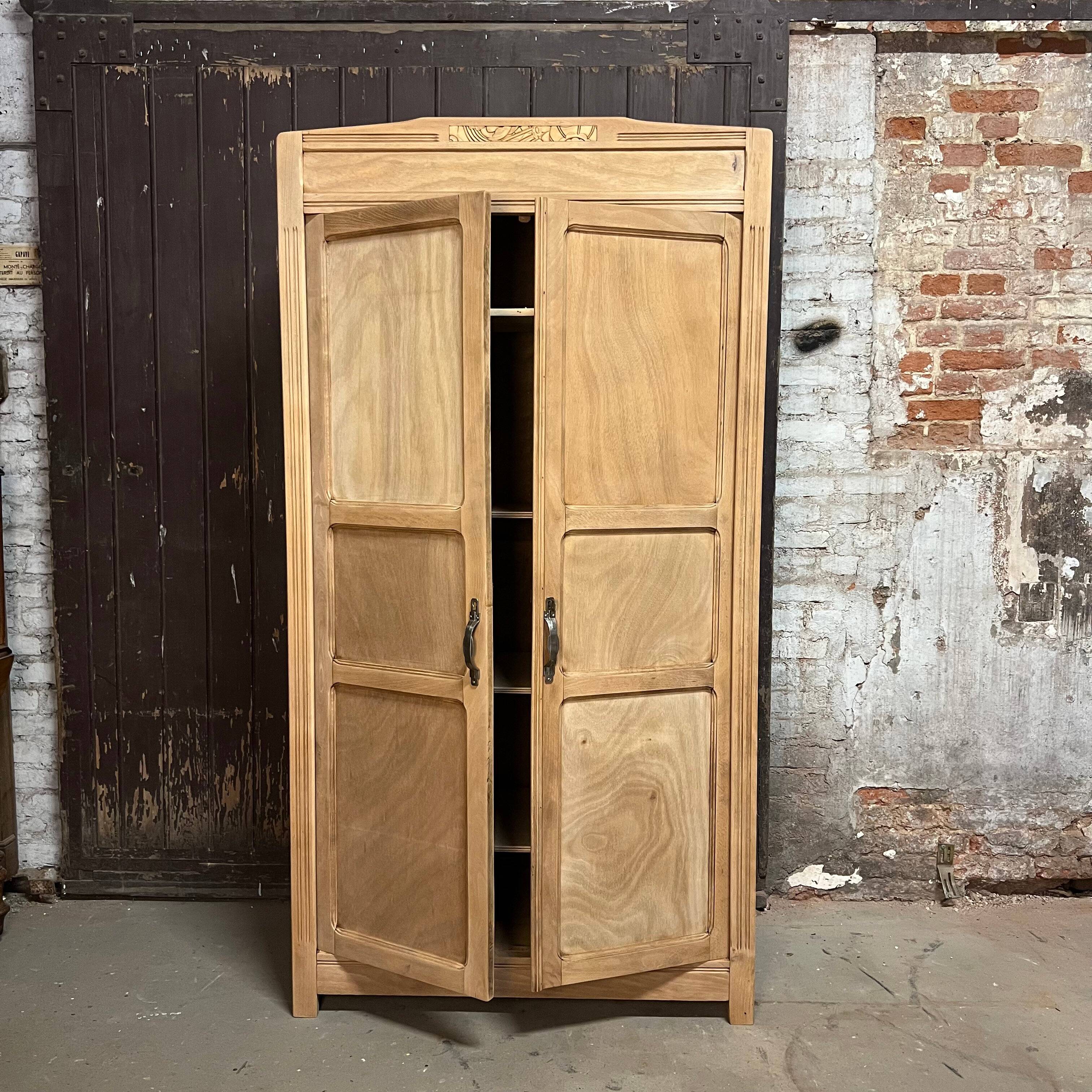 Brut Art Deco Parisian wardrobe