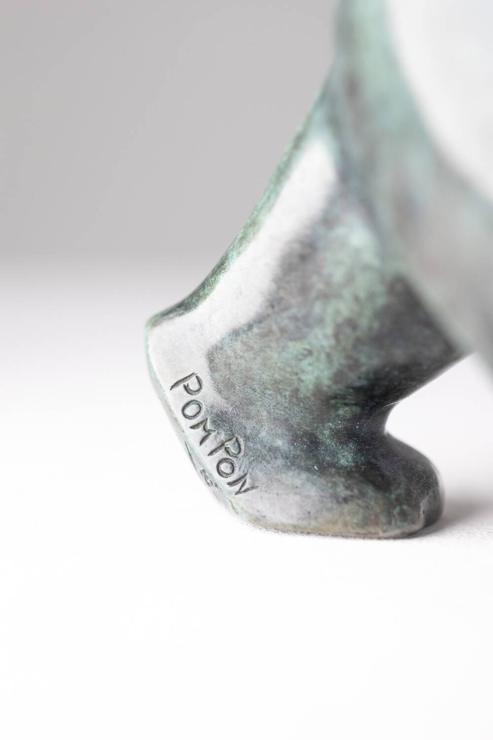 François Pompon. “Polar Bear,” bronze, 2006 print.