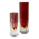 2 Sommerso vases, Flavio Poli, 60's