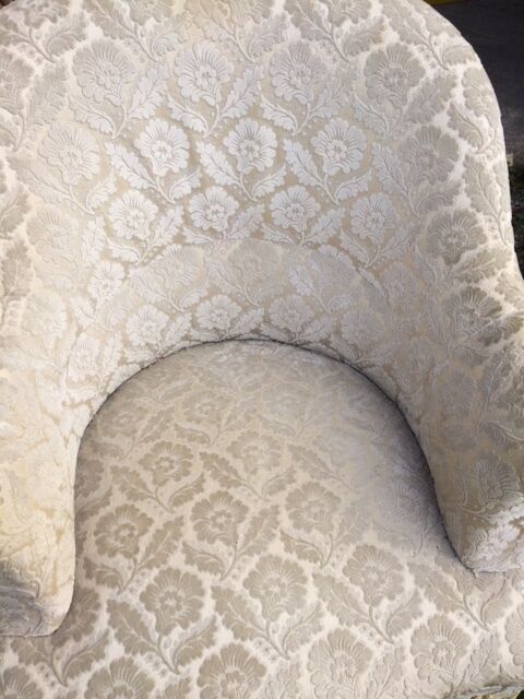 Pair of toad armchairs