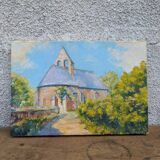 oil on canvas, landscape