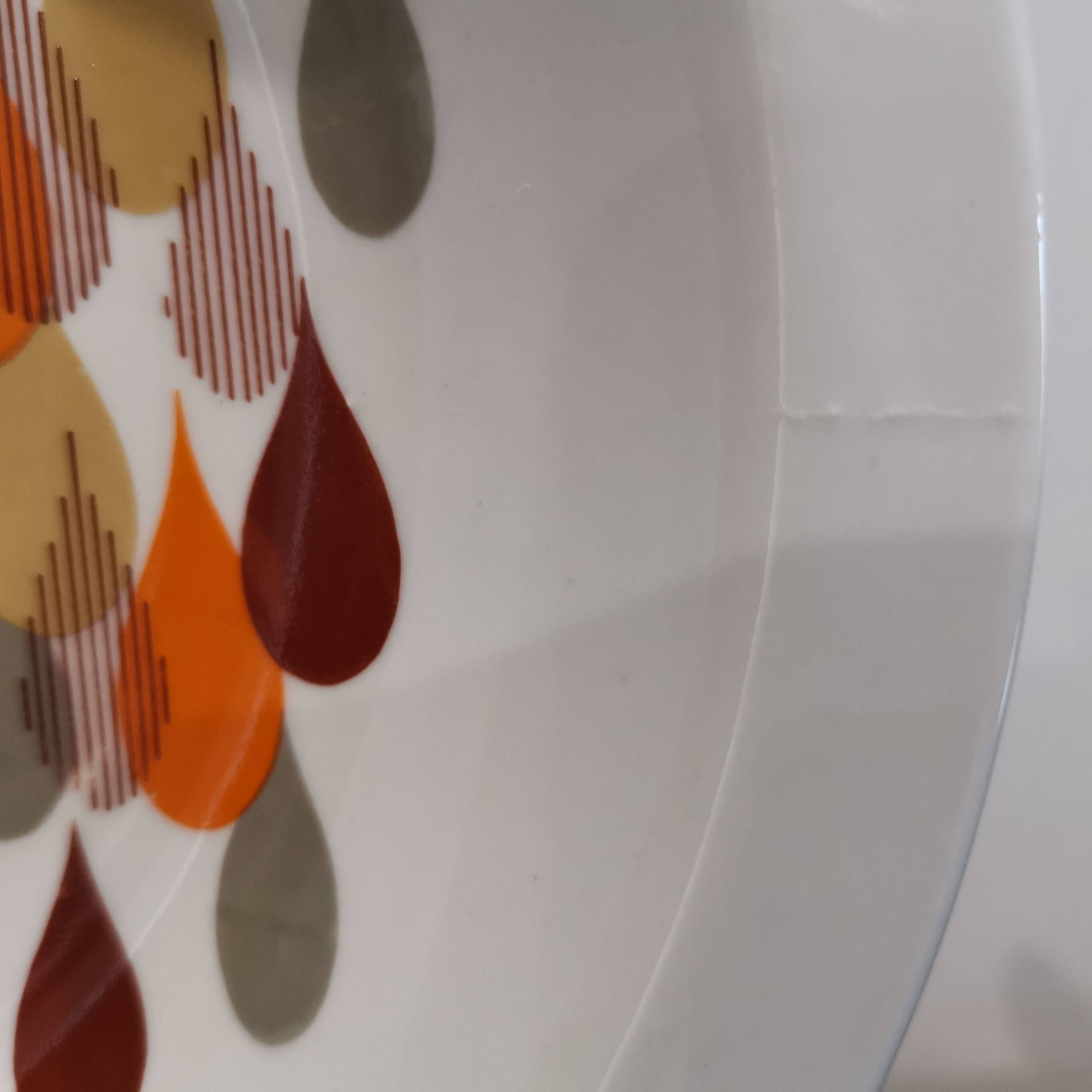 5 vintage Bavarian porcelain soup plates from Bareuther Waldassen from 1970