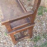 Ancient church bench