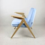 Light blue bunny armchair by józef chierowski