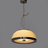 Opaline glass suspension by Pia Guidetti Crippa for Lumi, 1970s.