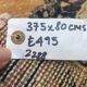 Distressed Turkish Runner 375x80 cm wool Vintage Tribal Rug