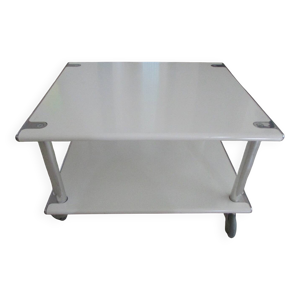 Table basse space age - acier