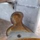 Louis XV style rock mirror in bronze  69x70cm