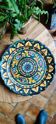 Handmade decorative wall plate