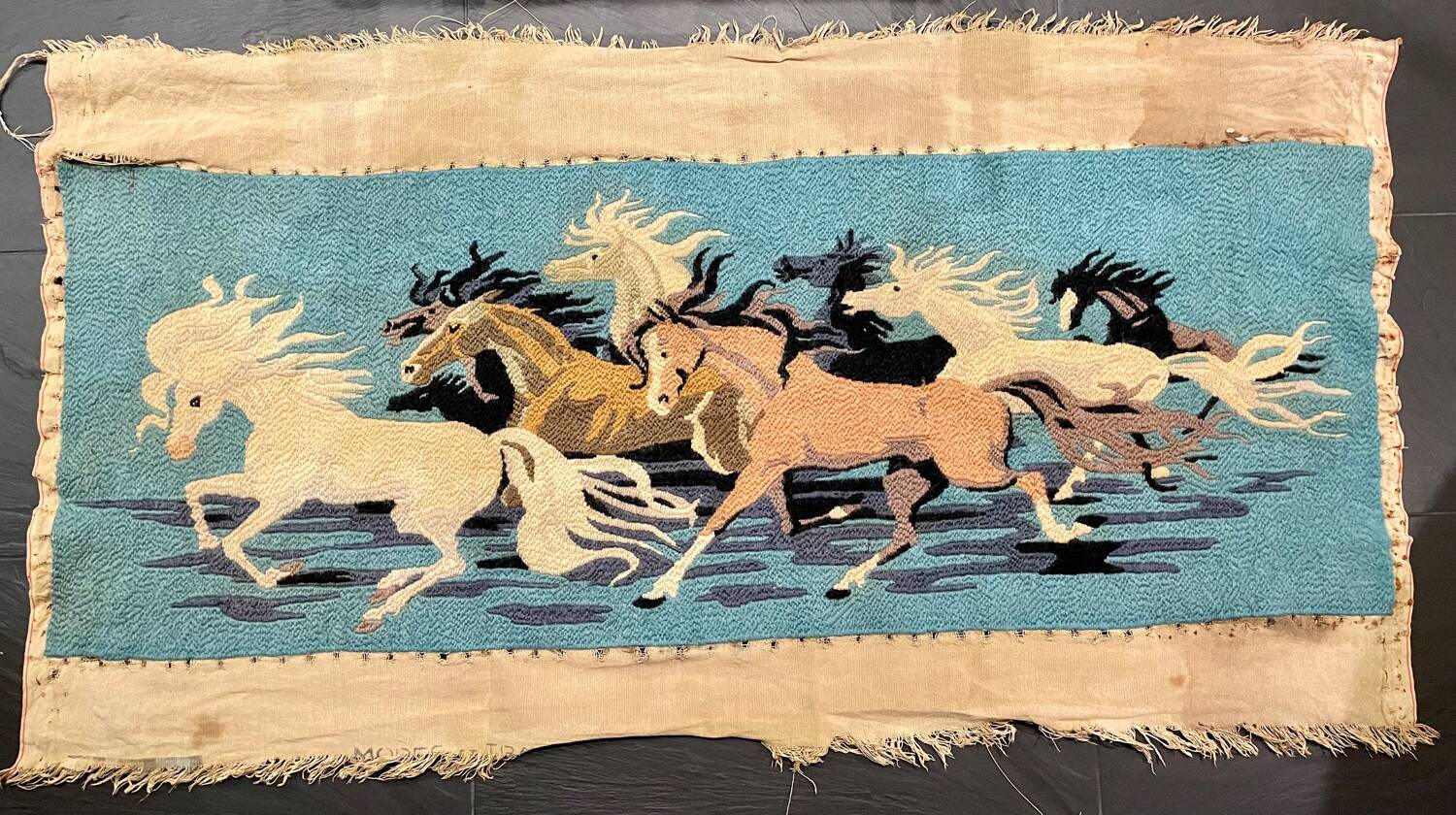 Vintage wall tapestry