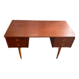 Vintage 60s mahogany desk