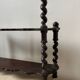 Small NAPOLEON III wooden wall shelf turns