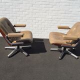 Pair of armchairs by Karl Dittert to Giroflex, 1960