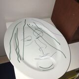 Flat face in Pocelaine from Limoges