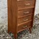 Commode chiffonnier vintage pieds compas design annees 60