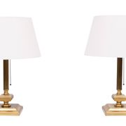 Lampes de table en laiton Herda Classic des années 1970