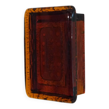 Applique suédoise en verre, 1970