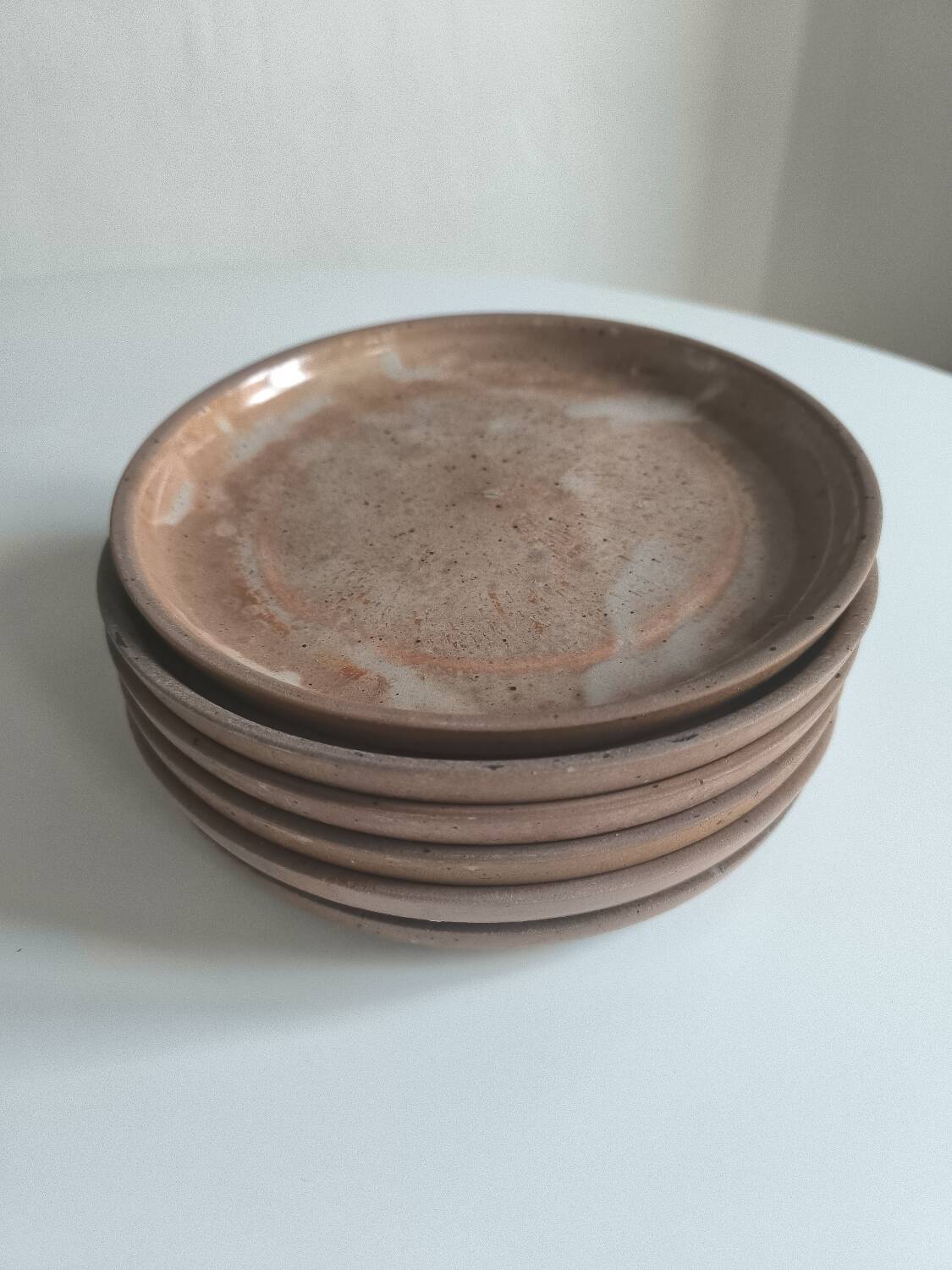 Set of 6 Marais stoneware plates