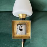 Brass torch sconce