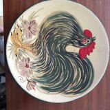 Old earthenware plate