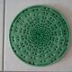 Cake dish pattern basketry earthenware Sarreguemines France