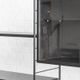 3-Bay shelving system in black by WHB, Germany, 1960’s