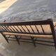 Mulched bench