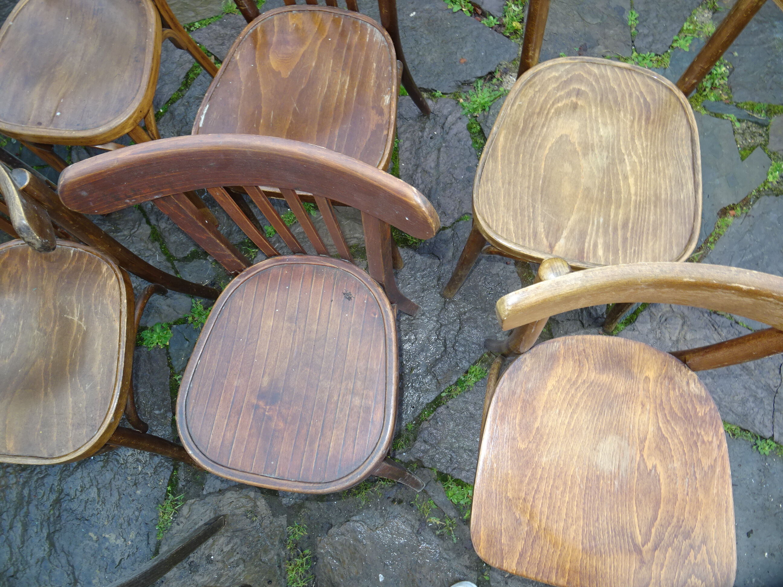 12 bistro chairs