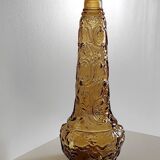 Vintage amber glass bottle