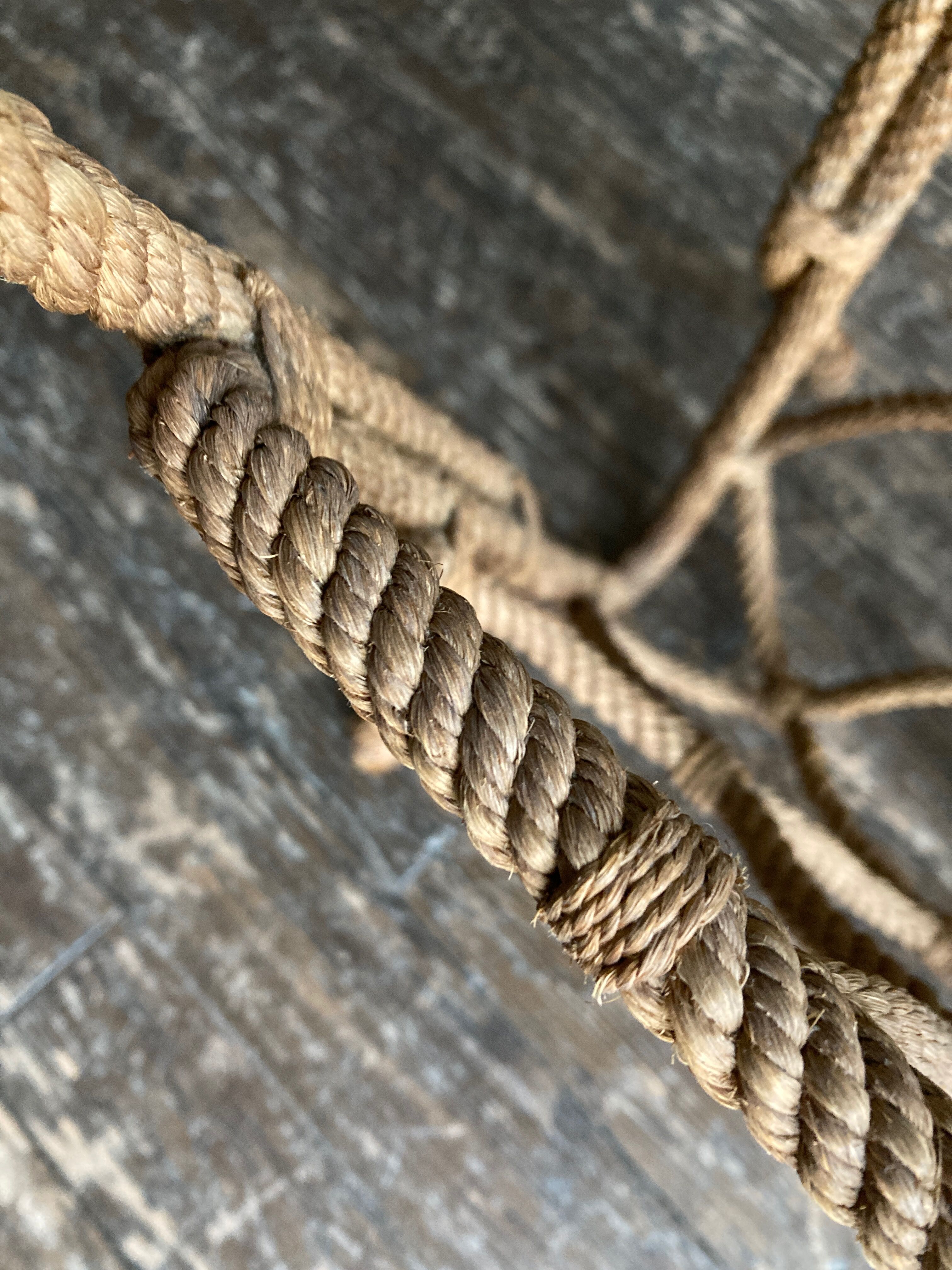 Rope magazine holder Riviera 1950