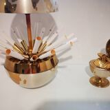 Vintage cigarette dispenser and table lighter