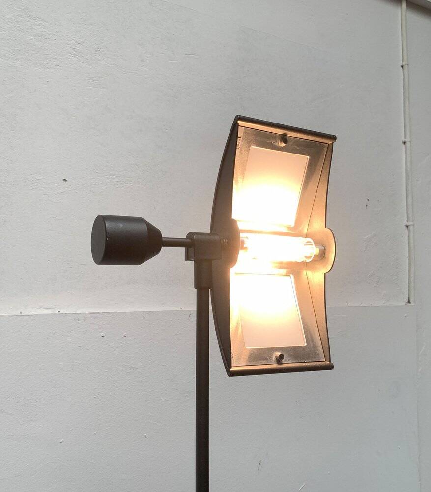 Italian postmodern tripod floor lamp by Lucitalia, 1980s.