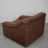 De Sede DS46 Tan / Beige Buffalo Leather Lounge armchair, Switzerland