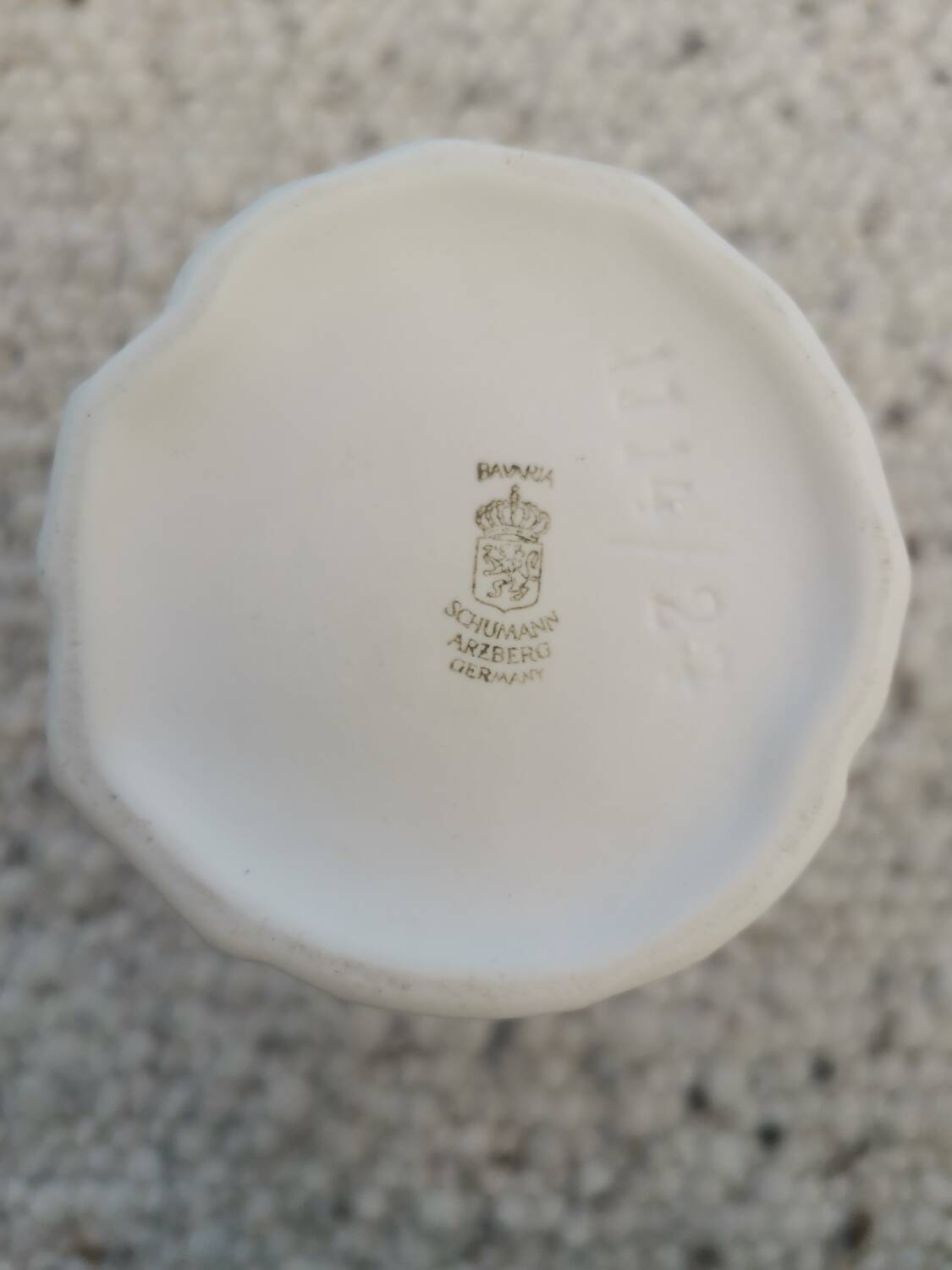 2 vases en porcelaine Schumann-Arzberg Op Art, Allemagne