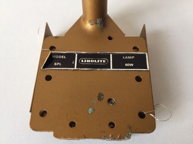 Wall light old golden light table