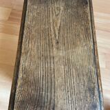 Wooden footrest stool