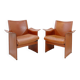 Paire de fauteuils de SàM "Korium" par Tito Agnoli pour Matteo Grassi 1970'