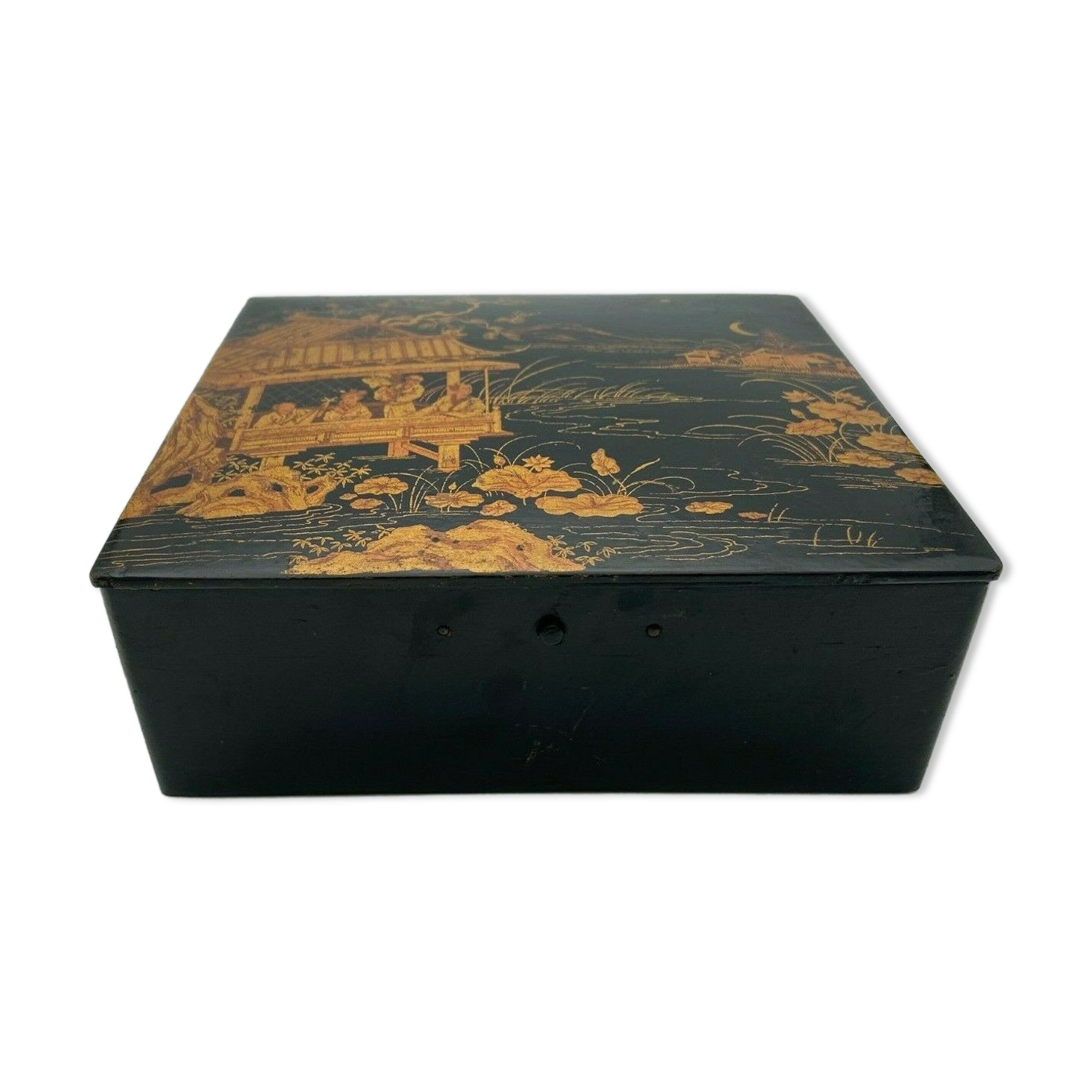 a durand ancien boite à lettre en carton boulli