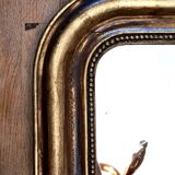 Antique Louis-Philippe gilded mirror “Apoline”