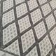 Traditional handmade white and grey carpet 178x125cm