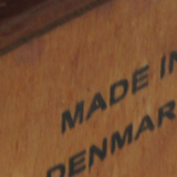 Vintage vintage Danish retro teak big boy from the 60s/70s