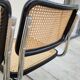 Pair of chairs B32 by Marcel Breuer signed Italy