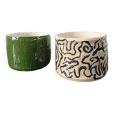 Vintage 70's workshop ceramic duo