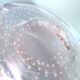 Empty pocket Kosta Boda around 1970 glass bubbled Sweden