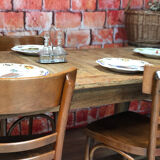 Old oak farmhouse table